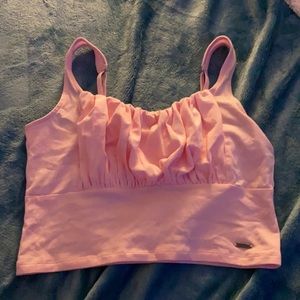 🚨Hollister Must have collection baby pink tank🚨